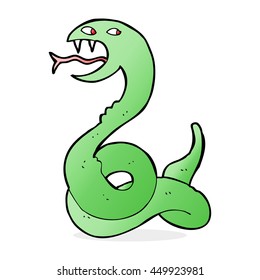 Cartoon Hissing Snake Stock Illustration 449923981 | Shutterstock