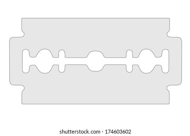 Cartoon Image Razor Blade Stock Illustration 174603602 | Shutterstock