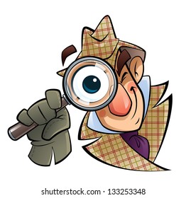 Cartoon Detective Images Stock Photos Vectors Shutterstock