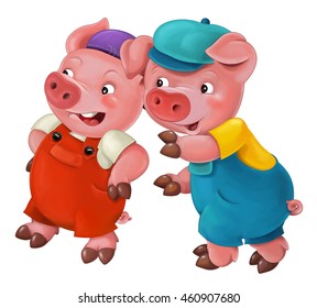 9,518 Three Pigs Images, Stock Photos & Vectors 