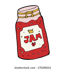 Cartoon Jar Jam Stock Illustration 170398331 | Shutterstock