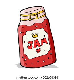 Cartoon Jar Jam Stock Illustration 202636318 | Shutterstock