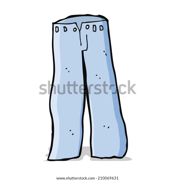 Cartoon Jeans Clip Art