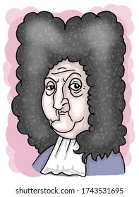 Cartoon King France Louis Xiv Stock Illustration 1743531695 | Shutterstock