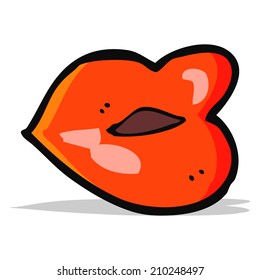 cartoon lips