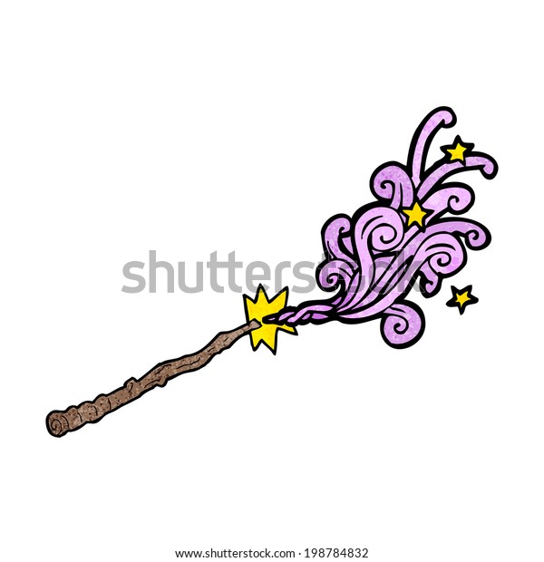 Cartoon Magic Wand Stock Illustration 198784832 | Shutterstock