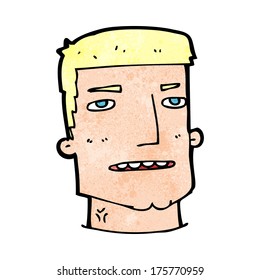 Cartoon Male Head