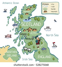 Scotland Map Bilder Stockfotos Und Vektorgrafiken Shutterstock