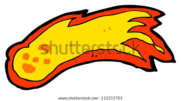 Cartoon Meteor Stock Illustration 112215701