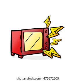 Cartoon Microwave