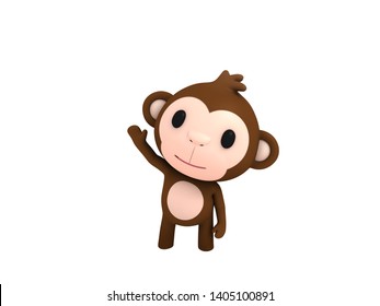 7,755 3d monkey cartoon Images, Stock Photos & Vectors | Shutterstock