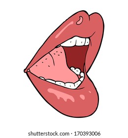 Cartoon Open Mouth Stock Illustration 170393006 | Shutterstock