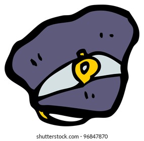 Cartoon Police Hat Stock Illustration 96847870 | Shutterstock