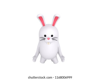 Cartoon Rabbit 3d Rendering Stock Illustration 1168006999 | Shutterstock