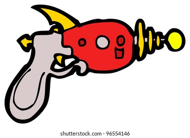 Cartoon Ray Gun Stock Illustration 96554146 | Shutterstock