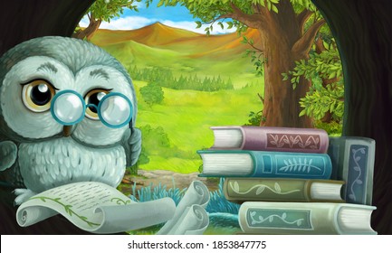 Owl Hole Tree Stock Illustrations Images Vectors Shutterstock