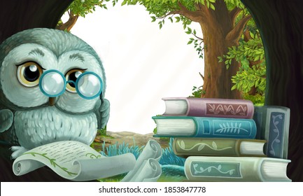 Owl Hole Tree Stock Illustrations Images Vectors Shutterstock