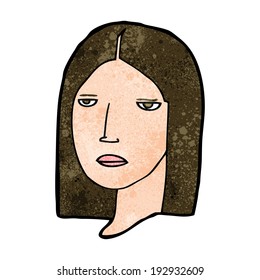 Cartoon Serious Woman Stock Illustration 192932609 | Shutterstock