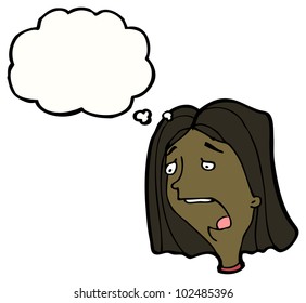 Cartoon Shocked Woman Stock Illustration 102485396 | Shutterstock