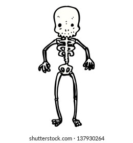 Similar Images, Stock Photos & Vectors of skeleton cartoon - 63859927