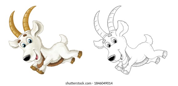 408 Goat cartoon running Images, Stock Photos & Vectors | Shutterstock