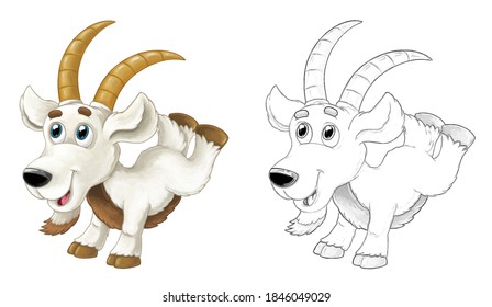 408 Goat cartoon running Images, Stock Photos & Vectors | Shutterstock