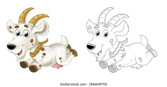 408 Goat cartoon running Images, Stock Photos & Vectors | Shutterstock