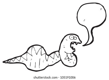 Cartoon Snake Big Belly Stock Illustration 105191006 | Shutterstock