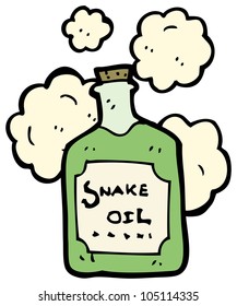 Cartoon Snake Oil