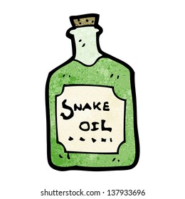 Cartoon Snake Oil