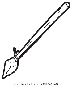 Cartoon Spear Stock Illustration 98776160 | Shutterstock