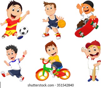 Sports Cartoon Images, Stock Photos & Vectors | Shutterstock
