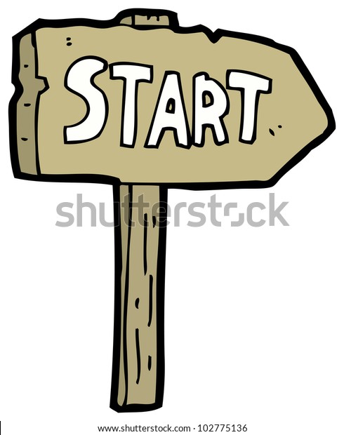 cartoon-start-sign-102775136