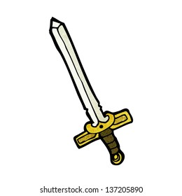 Cartoon Sword Stock Illustration 137205890 | Shutterstock