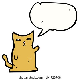 Cartoon Talking Cat Stock Illustration 104928908 | Shutterstock