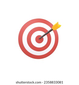 cartoon target 3d model render image