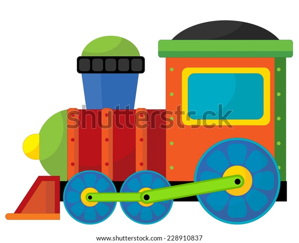 cartoon train ke