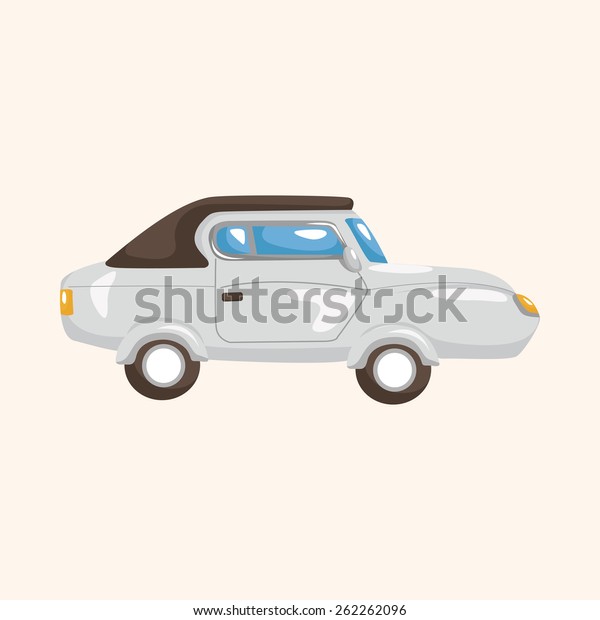 cartoon transportation car\
