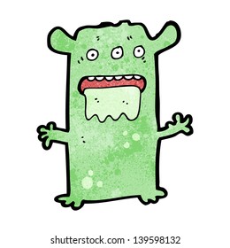 Cartoon Weird Alien Monster Stock Illustration 139598132 | Shutterstock