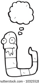 cartoon worm