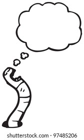 cartoon worm