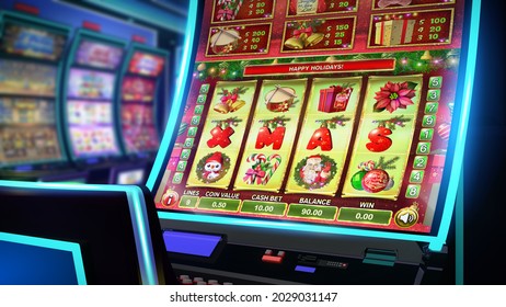 533 Christmas slot game Images, Stock Photos & Vectors | Shutterstock