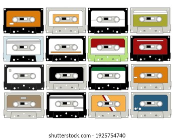 Cassette tape recorder music song