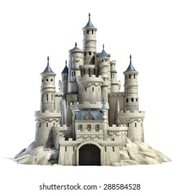 castle 3d illustration