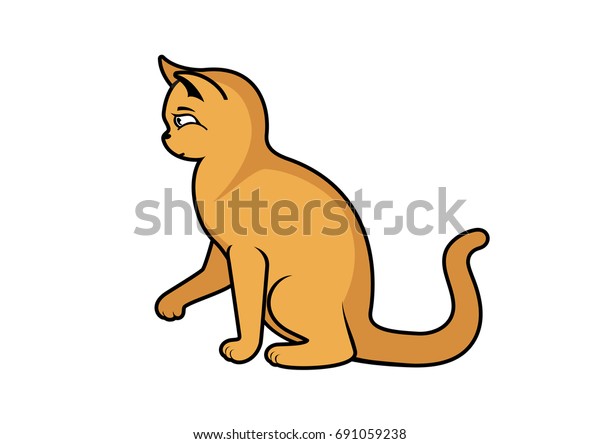 Cat Illustration Cartoon Cat Sitting Cat Stock Illustration 691059238 This list of fictional cats and other felines is subsidiary to the list of fictional cats. https www shutterstock com image illustration cat illustration cartoon sitting on white 691059238