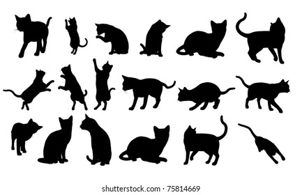 4,714 Running cat silhouette Images, Stock Photos & Vectors | Shutterstock