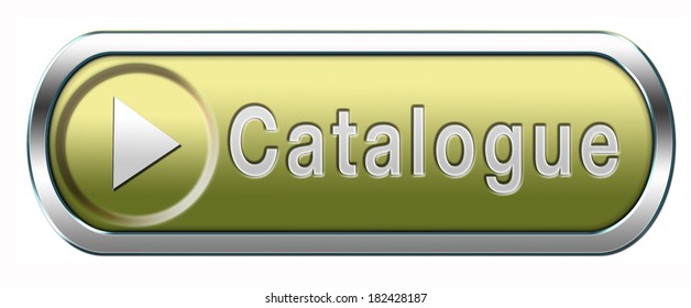 Catalogue Download Button Free Product Brochure Stock Illustration