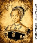 Catherine Parr was Queen of England and Ireland as the last of the six wives of King Henry VIII from their marriage on 12 July 1543 until Henry
