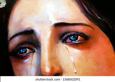 Indian virgin girl crying
