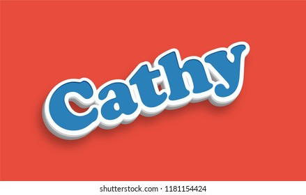 119 Cathy name image Images, Stock Photos & Vectors | Shutterstock